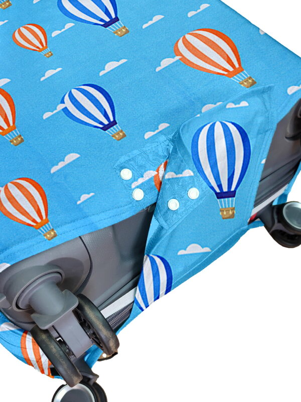 Hot Air Balloon Vybe Suitcase Protector - Travel Trolley Cover, Waterproof, Dustproof, Scratch Resistant