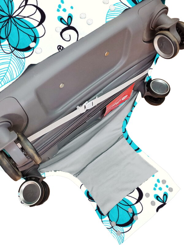 Wings of Wonder Vybe Suitcase Protector - Travel Trolley Cover, Waterproof, Dustproof, Scratch Resistant