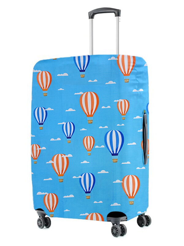 Hot Air Balloon Vybe Suitcase Protector - Travel Trolley Cover, Waterproof, Dustproof, Scratch Resistant