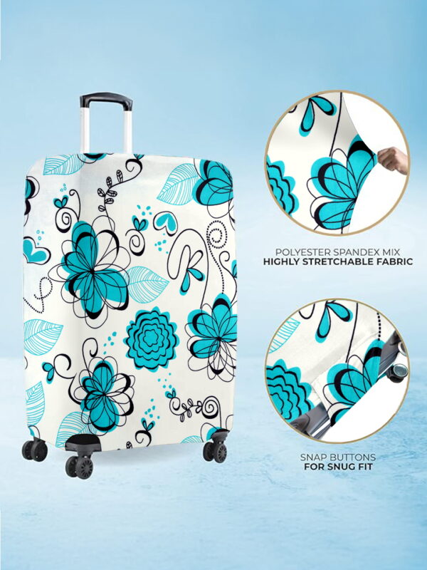 Wings of Wonder Vybe Suitcase Protector - Travel Trolley Cover, Waterproof, Dustproof, Scratch Resistant