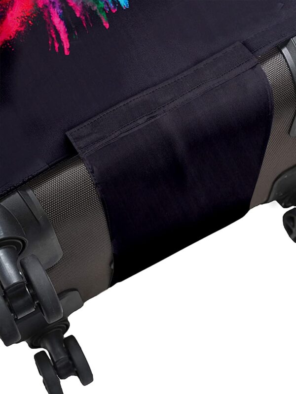 Celestial Splash Vybe Trolley Luggage Cover - Waterproof, Dustproof, Scratch Resistant Travel Protector