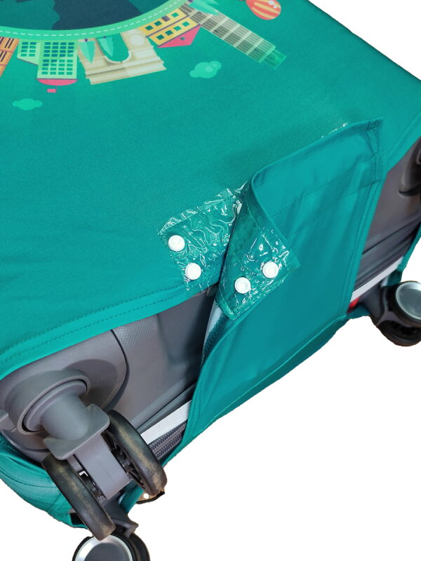 Wander World Vybe Suitcase Protector - Trolley Travel Cover, Washable, Dust Proof, Anti Scratch