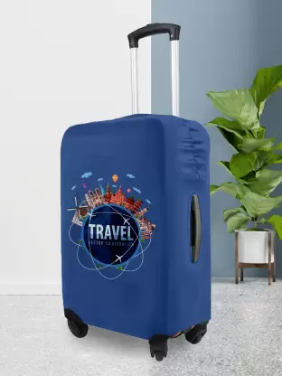 World Travel Vybe Trolley Luggage Cover - Waterproof, Dustproof, Scratch Resistant Travel Protector