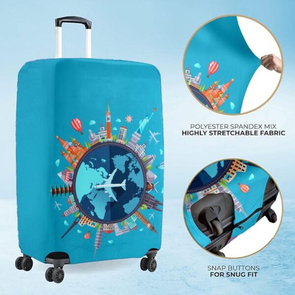 Destination Dreams Vybe Trolley Cover - Waterproof, Dustproof, Scratch Resistant