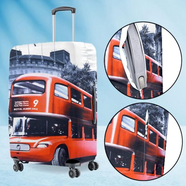 Iconic Red Rover Trolley Cover -Waterproof, Dustproof, Scratch Resistant